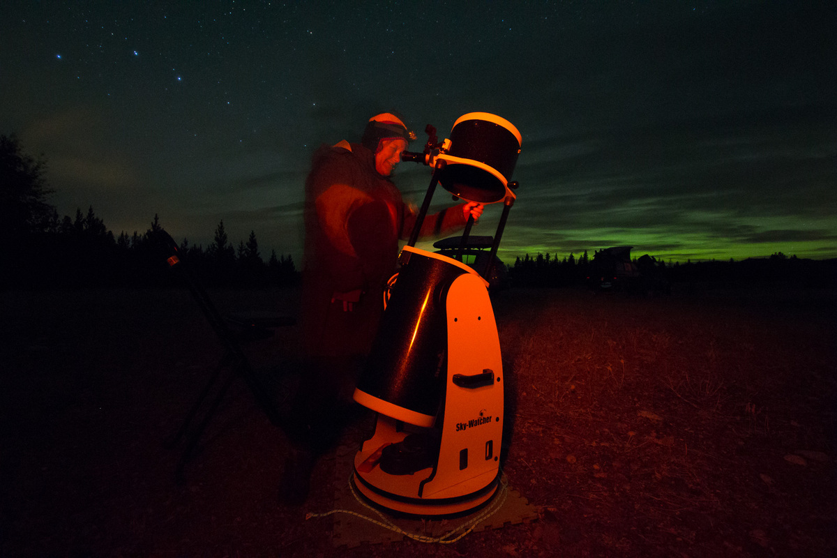 Diane_telescope_Merrit_ Where do glazes come from? Stardust!