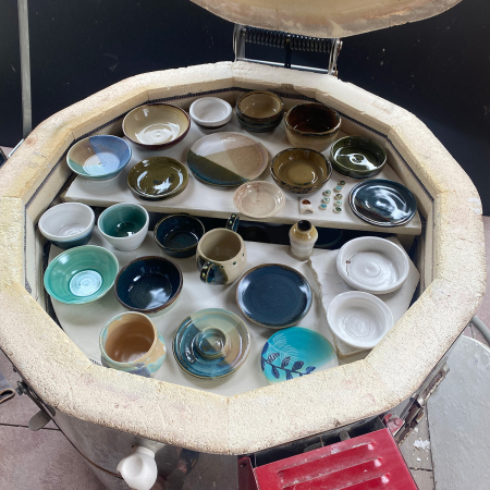 Kiln fired ware by studio members!