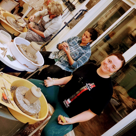 Intermediate Pottery Wheel Workshop in Nelson Studio