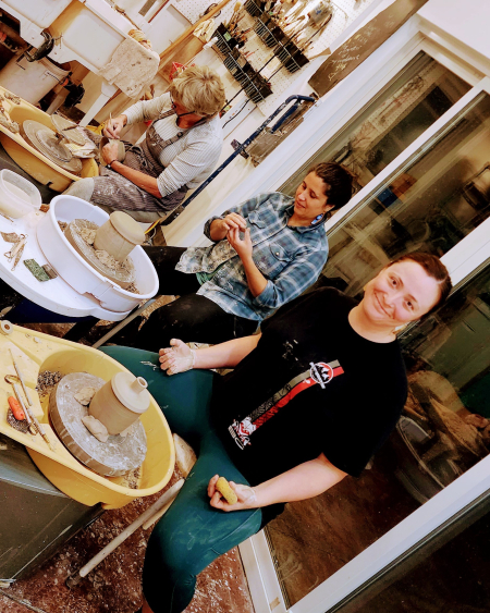 Intermediate Pottery Wheel Workshop in Nelson Studio