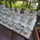 pottery, bowls and ceramics made in class