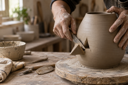 Thrown and altered pottery workshop
